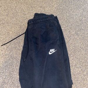 Nike Black Tapered Sweatpants